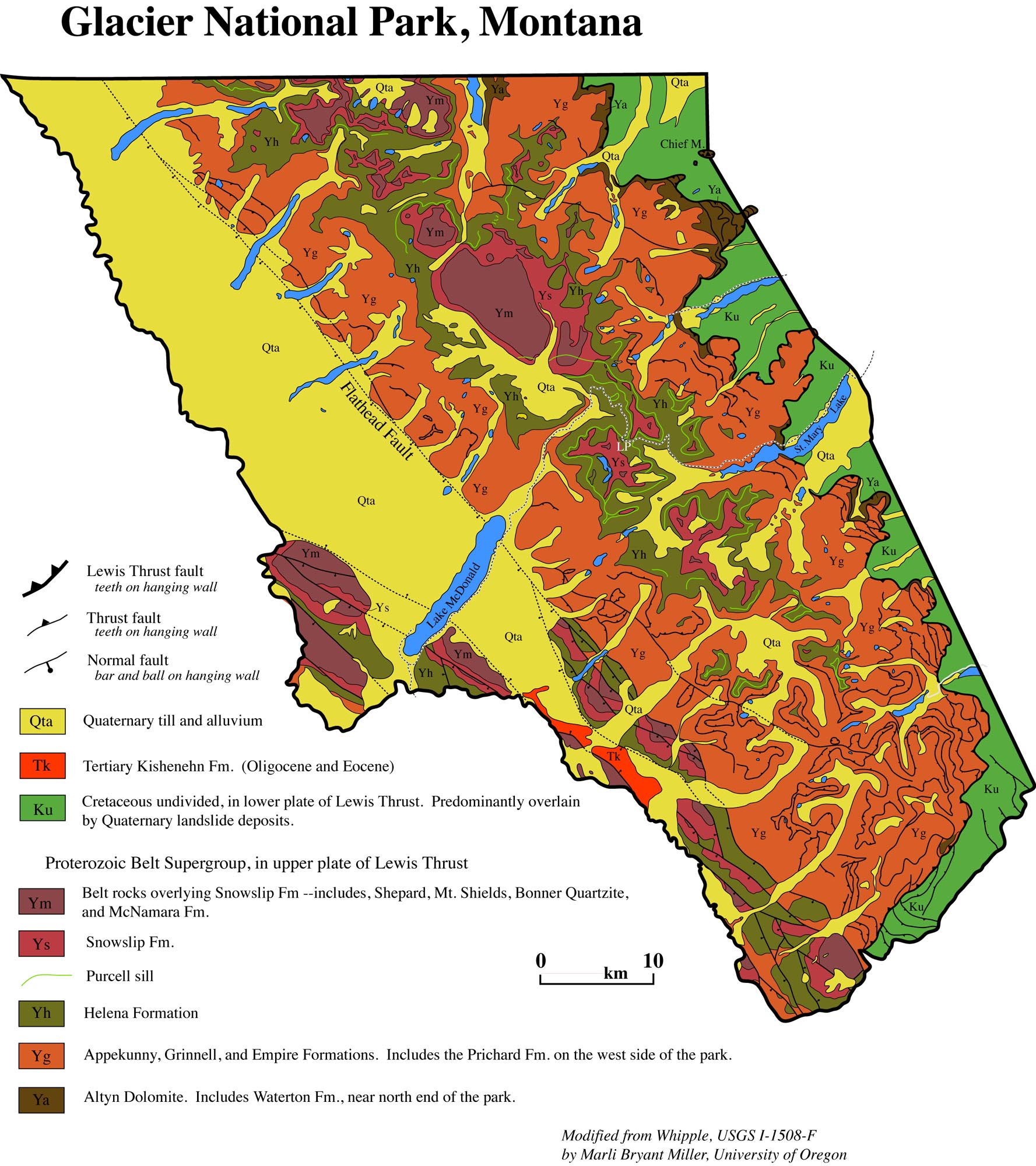 Map Of Glacier National Park And Surrounding Area Map Of Glacier National Park And Surrounding Area Map Of Glacier National Park And Surrounding Area