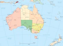 Map of Australia and New Zealand Map of Australia and New Zealand Map of Australia and New Zealand