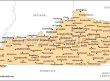 Map of Kentucky Map of Kentucky Map of Kentucky