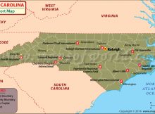 Map of North Carolinas Map of North Carolinas Map of North Carolinas
