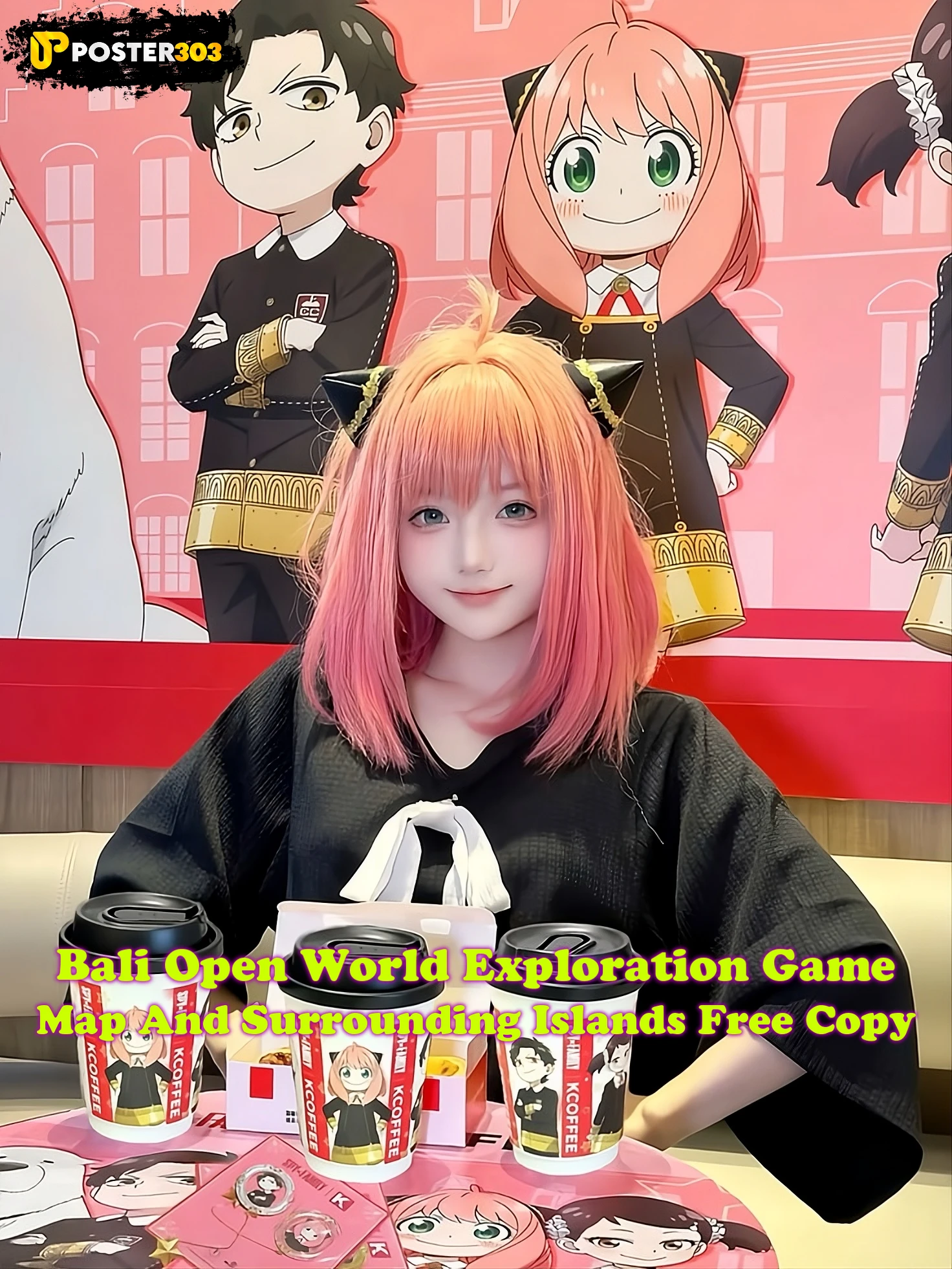 Almus 55'' Sideboard with 4 Glass Doors, 2 Large Drawers and Adjustable Shelves-232908992